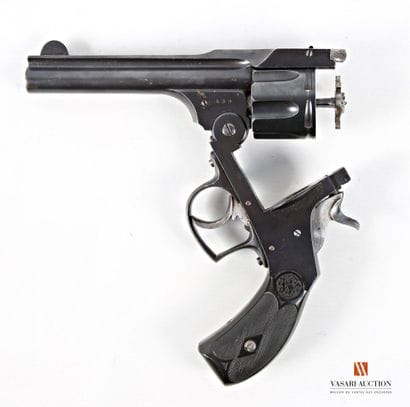 Beau revolver à brisure type Smith & Wesson...