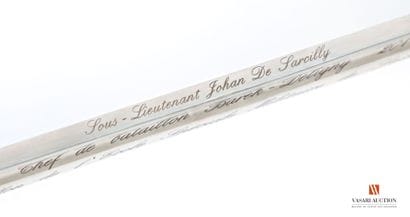 Sabre règlementaire pour officier d'infanterie,...