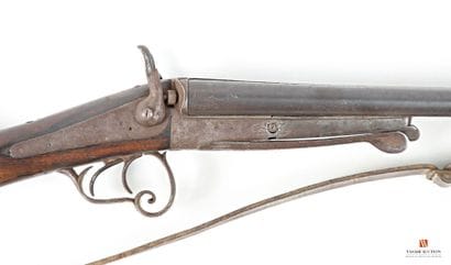 Fusil de chasse stéphanois calibre 16, percussion...