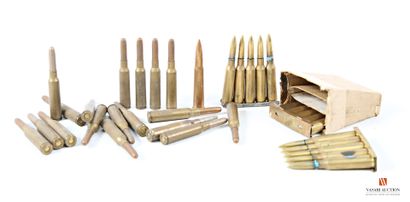 Munitions de catégorie C : 15 cartouches...