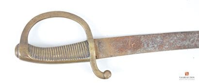 Sabre briquet type an XI, lame légèrement...