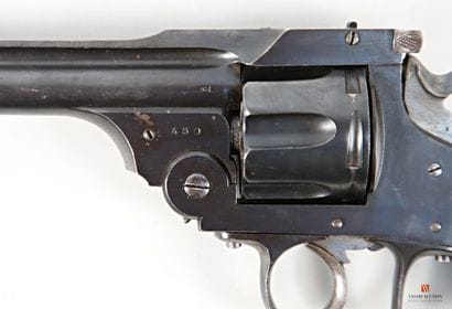 Beau revolver à brisure type Smith & Wesson...