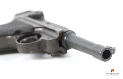 Pistolet Luger P08, quasi arme, mécanisme...
