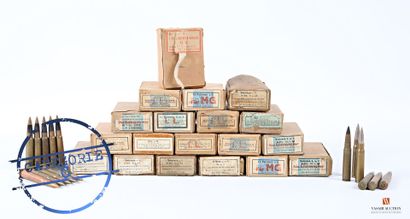 Munitions de catégorie C : 600 cartouches...