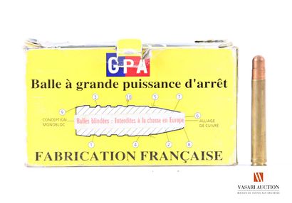 Munitions de catégorie C calibre 458 Lott...