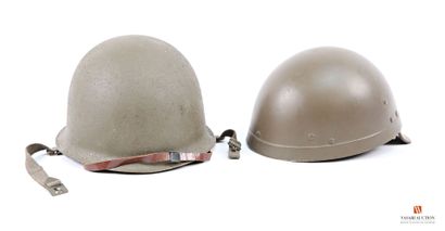Casque français modèle 51, casque lourd daté...