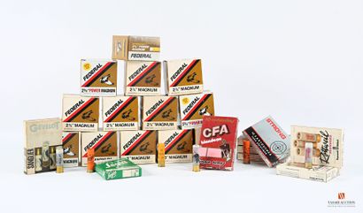 Munitions de catégorie C calibre 20, 250...