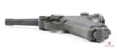 Pistolet Luger P08, quasi arme, mécanisme...