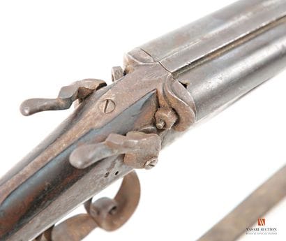 Fusil de chasse stéphanois calibre 16, percussion...
