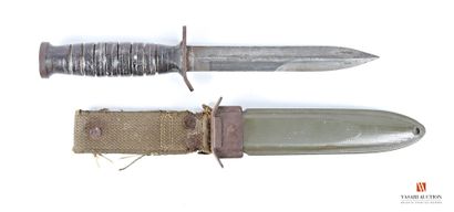 Couteau US M3, lame de 170 mm, garde maquée...