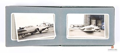 Album photo 12,5 x 9,5 cm d'un mécanicien...