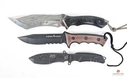 Fort poignard Schrade Extreme Survival, lame...