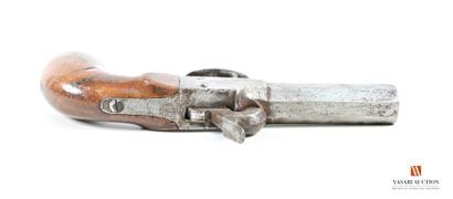 Pistolet de poche à coffre, canon octogonal,...