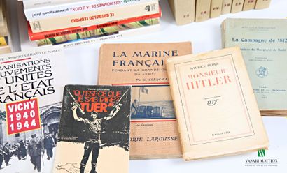 [ROMANS HISTORIQUES & MILITAIRES & BIOGRAPHIES]
Lot...
