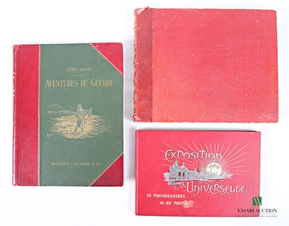 [MILITARIA & ALBUMS]
Lot comprenant :
- un...