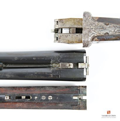 Fusil artisanal stéphanois calibre 12/65,...