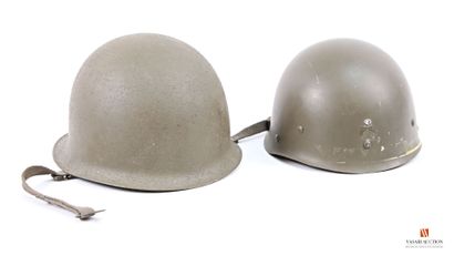 Casque français modèle 51, casque lourd daté...