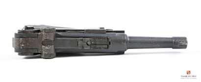 Pistolet Luger P08, quasi arme, mécanisme...