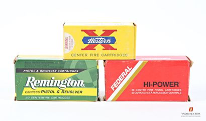 Munitions de catégorie C : 50 cartouches...