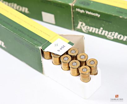 Munitions de catégorie C : 59 cartouches...
