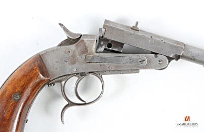 Pistolet de tir mono coup basculant calibre...