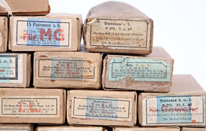 Munitions de catégorie C : 600 cartouches...