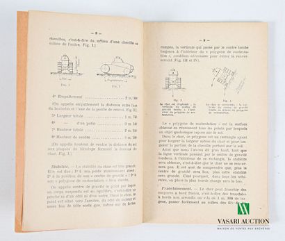 [MANUELS MILITAIRES]
Lot comprenant 15 volumes...