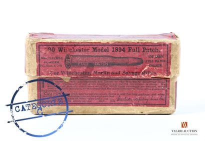 Munitions de catégorie C : boite d'origine...