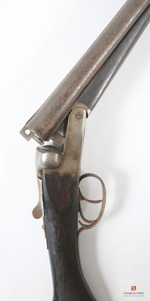 Fusil artisanal belge calibre 12-70, canons...