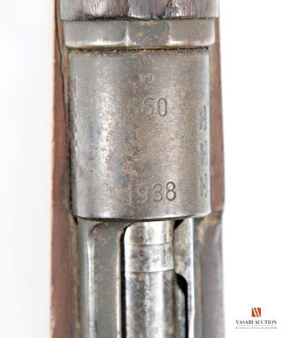 Fusil Mauser 98 k calibre 8x57 IS, canon...