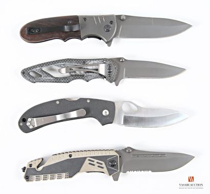 Couteau pliant OMD Fine knife, lame de 80...