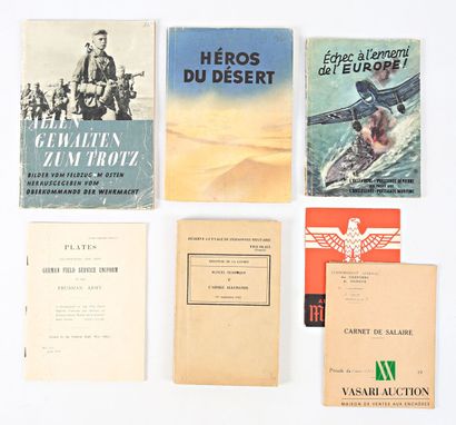 [REGIME DE VICHY & ALLEMAND]
Lot comprenant...