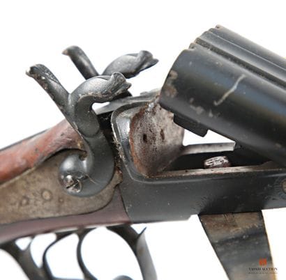 Fusil de chasse à broche calibre 16, canons...