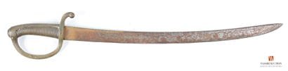 Sabre briquet type an XI, lame légèrement...
