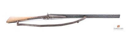 Fusil de chasse stéphanois calibre 16, percussion...