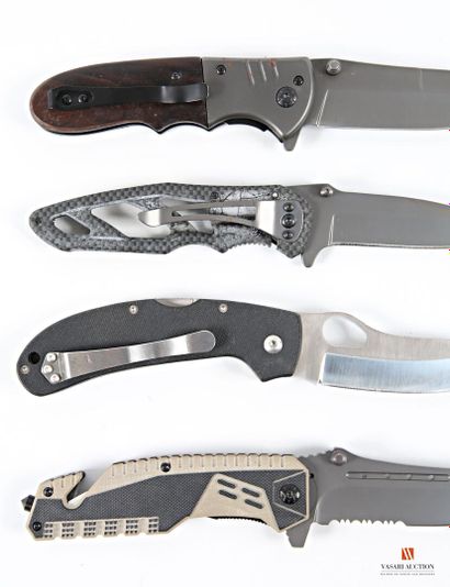Couteau pliant OMD Fine knife, lame de 80...