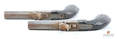 Paire de pistolets à percussion, modèle à...