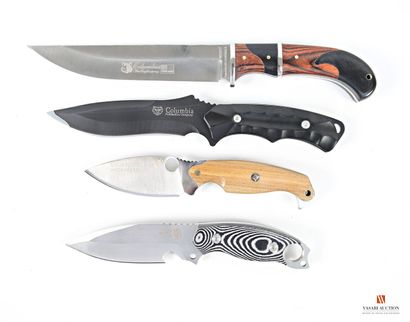 Couteau de chasse Columbia, lame de 135 mm,...