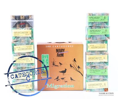 Munitions de catégorie C : 400 cartouches...