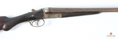 Fusil artisanal belge calibre 12-70, canons...