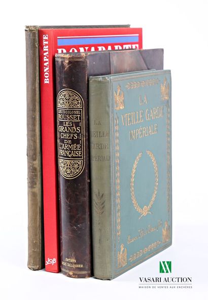 [NAPOLEON & EMPIRE]
Lot comprenant 4 volumes...