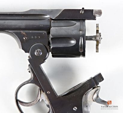Beau revolver à brisure type Smith & Wesson...