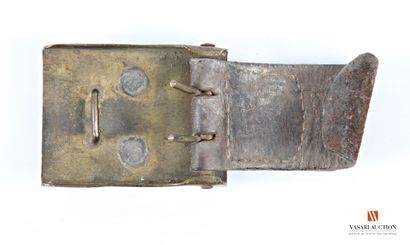 Boucle de ceinturon prussienne modèle 1895,...