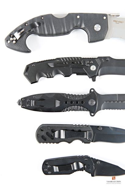 Couteau pliant Spartan Cold Steel, lame de...
