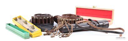 Étui de transport cuir marron pour lunette...