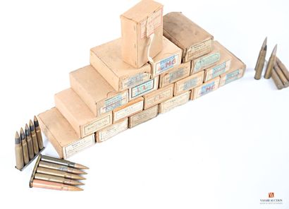 Munitions de catégorie C : 600 cartouches...