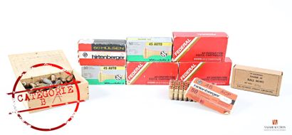 ATTENTION MUNITIONS DE CATEGORIE B - Munitions...