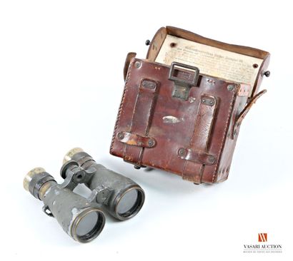 Paire de jumelle allemande modèle 1908, bien...