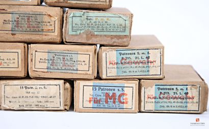 Munitions de catégorie C : 600 cartouches...