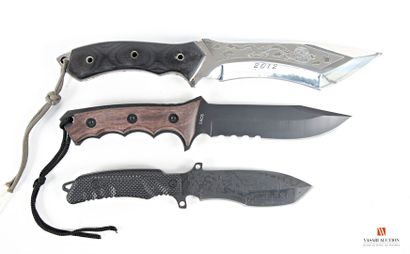 Fort poignard Schrade Extreme Survival, lame...